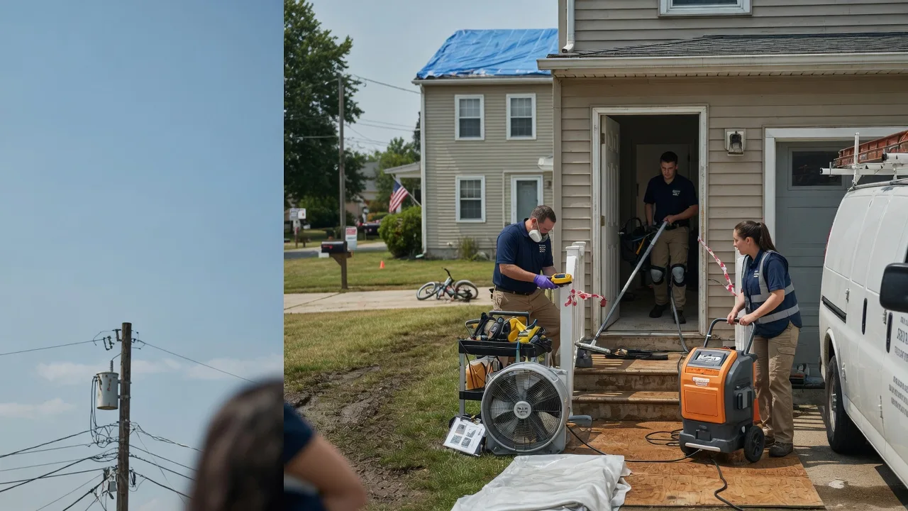 Water Damage Repair in Pinckneyville, IL near me